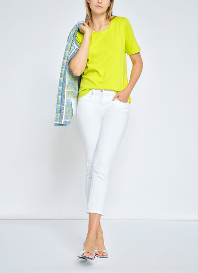 Lime Round Neck T-Shirt