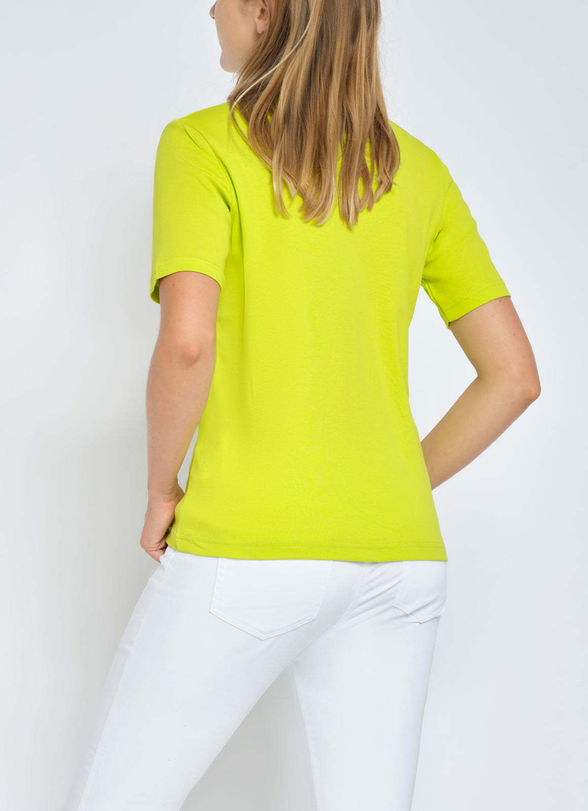 Lime Round Neck T-Shirt