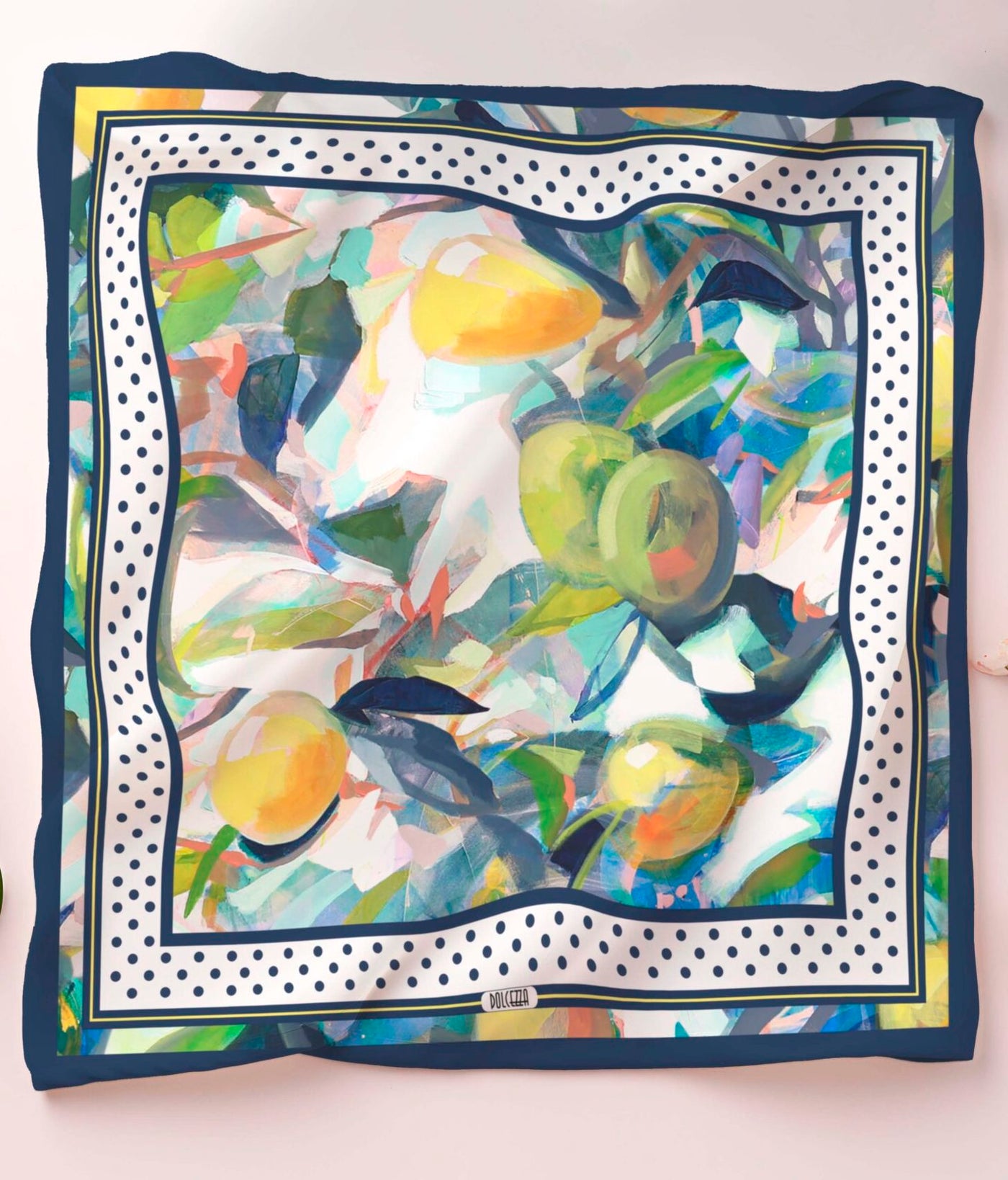 Multicolour 'Orangerie' Print Scarf