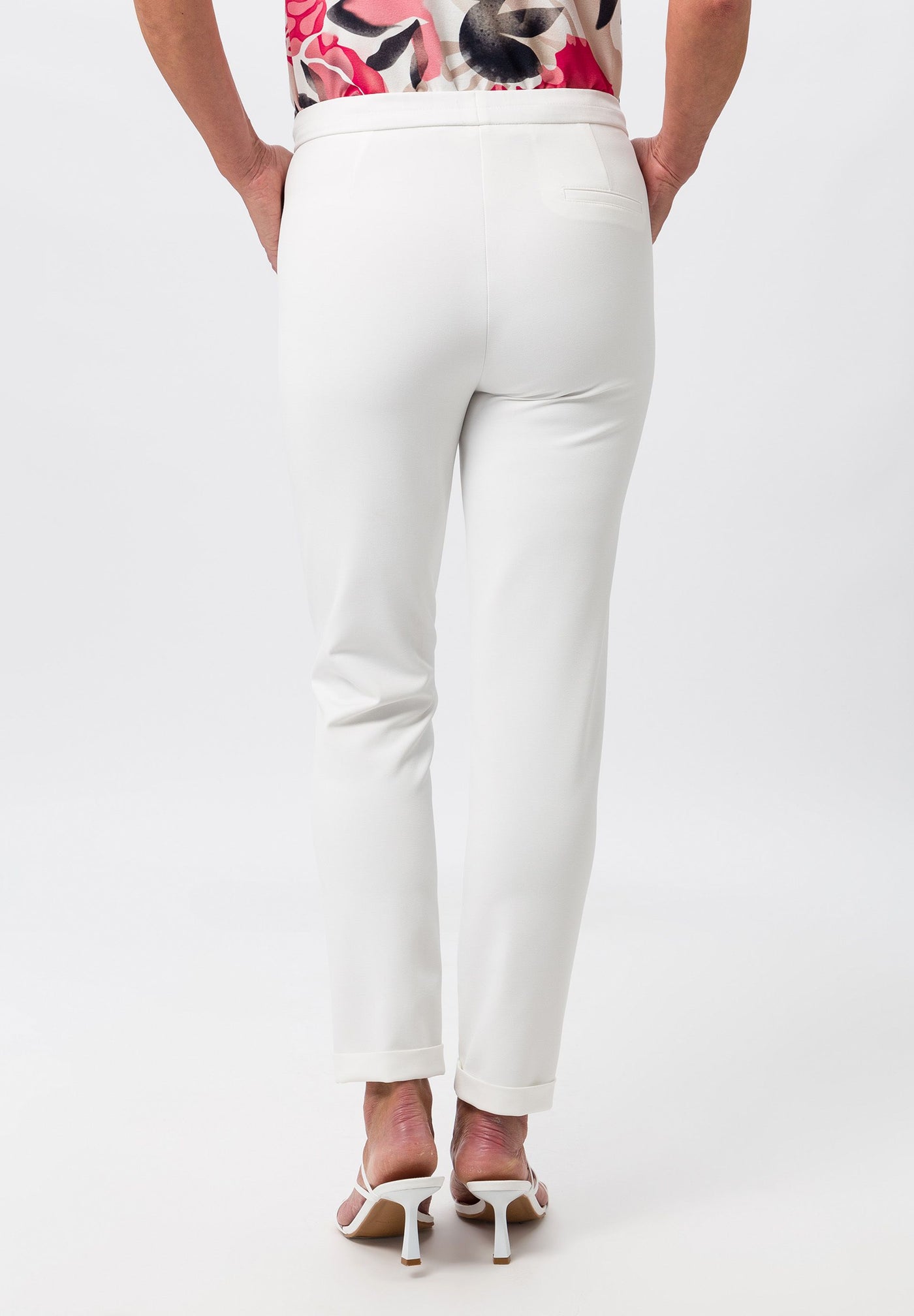 White "Mia" Trousers