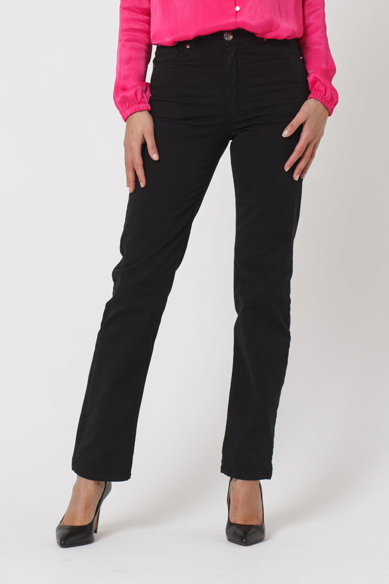 Blaire - Soft White Denim - Jeans - Jet Stream main image 0