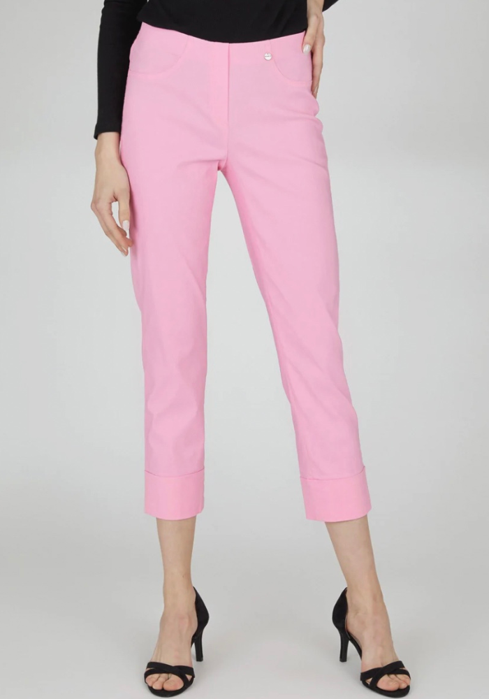 Pink Bella 3/4 Length Trousers – La Creme Boutique