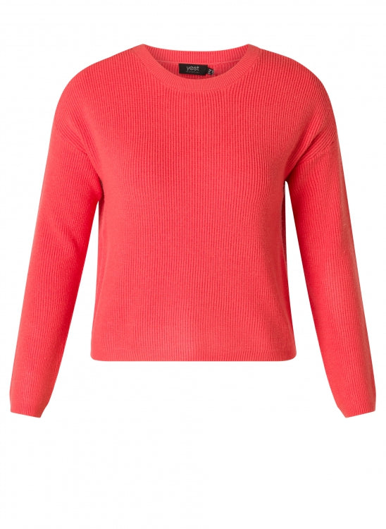 Raisa Coral Knitted Jumper