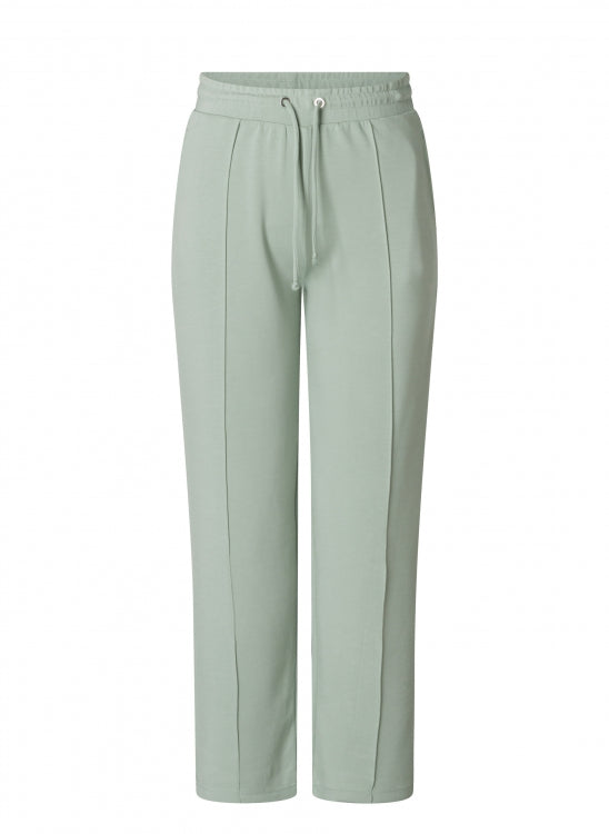 Slate Green Wide Leg Joggers