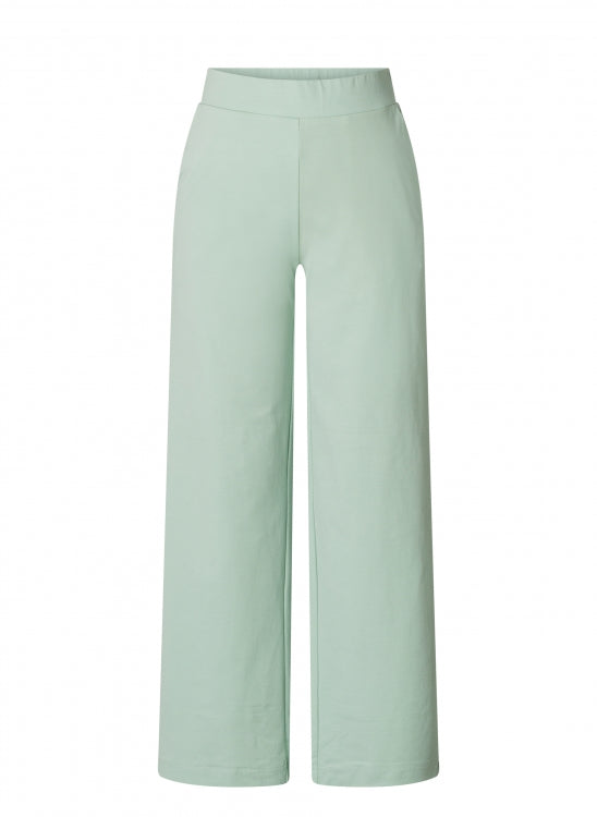 Sage Green Relaxed Fit Wide Leg Trousers