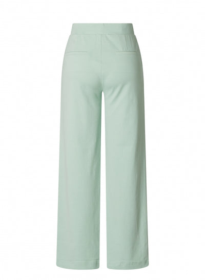 Sage Green Relaxed Fit Wide Leg Trousers