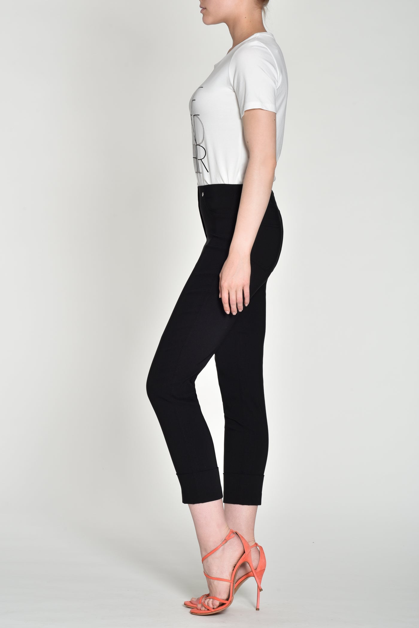 Black Bella 3/4 Trousers