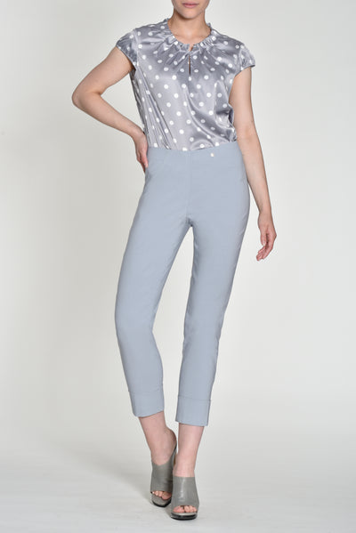 Silver Grey 3/4 Bella Trousers