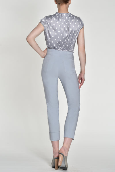 Silver Grey 3/4 Bella Trousers