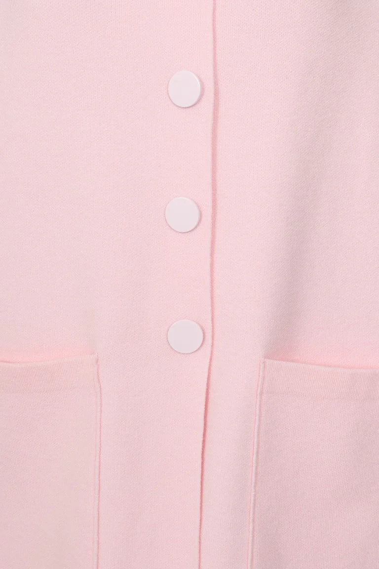 Chalk Pink Karlie Caridgan With Pockets