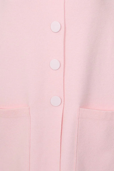 Chalk Pink Karlie Caridgan With Pockets