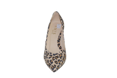 Leopard Print Kitten Block Heel