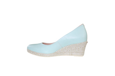 Aquamarine Wedge Shoe