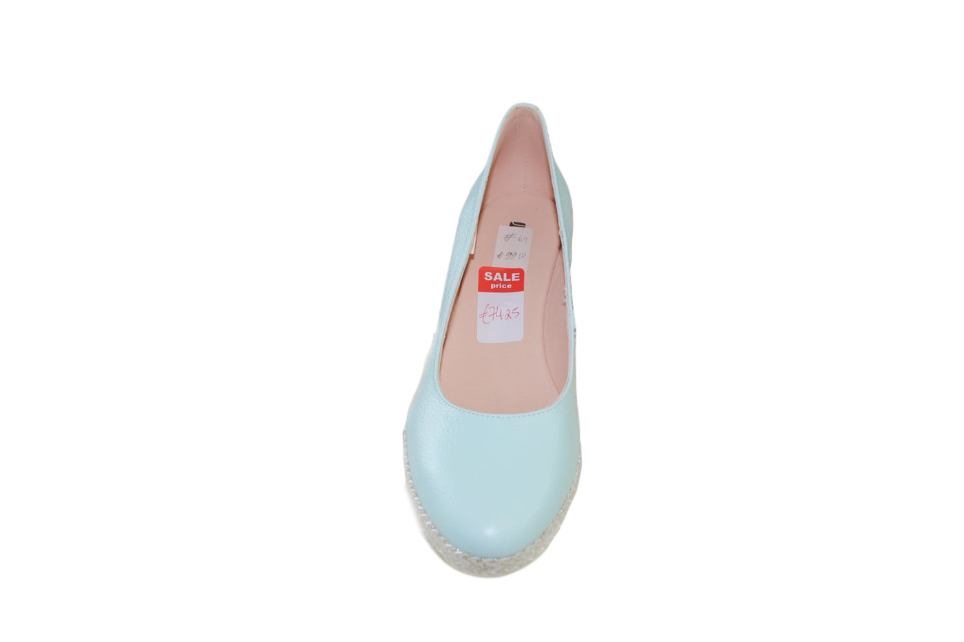 Aquamarine Wedge Shoe