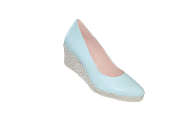 Aquamarine Wedge Shoe