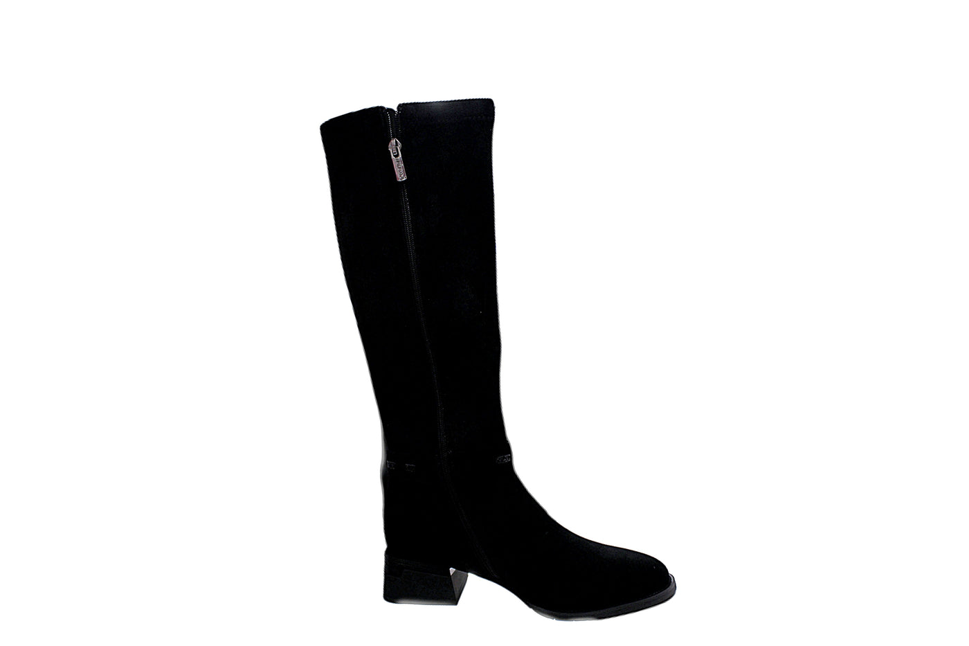 High Heel Boot With Buckle Detail
