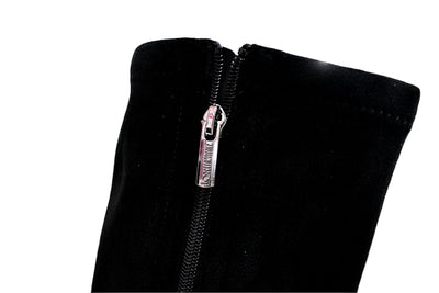 High Heel Boot With Buckle Detail