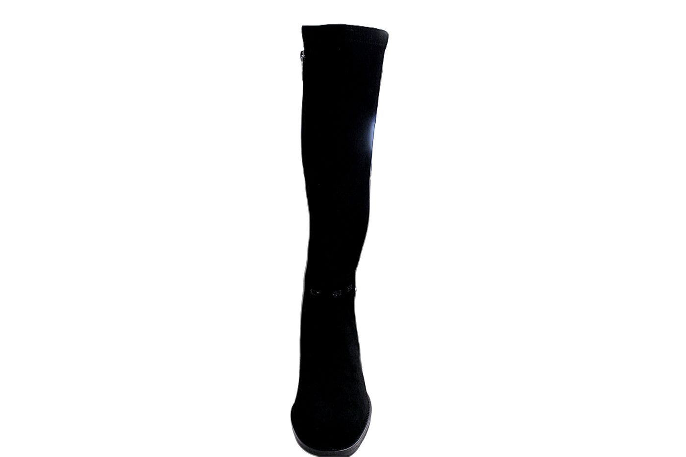 High Heel Boot With Buckle Detail