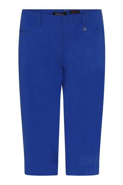 Royal Blue "Lexi 05" Shorts With Golf Charm Detailing