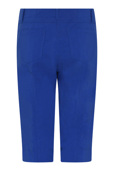 Royal Blue "Lexi 05" Shorts With Golf Charm Detailing