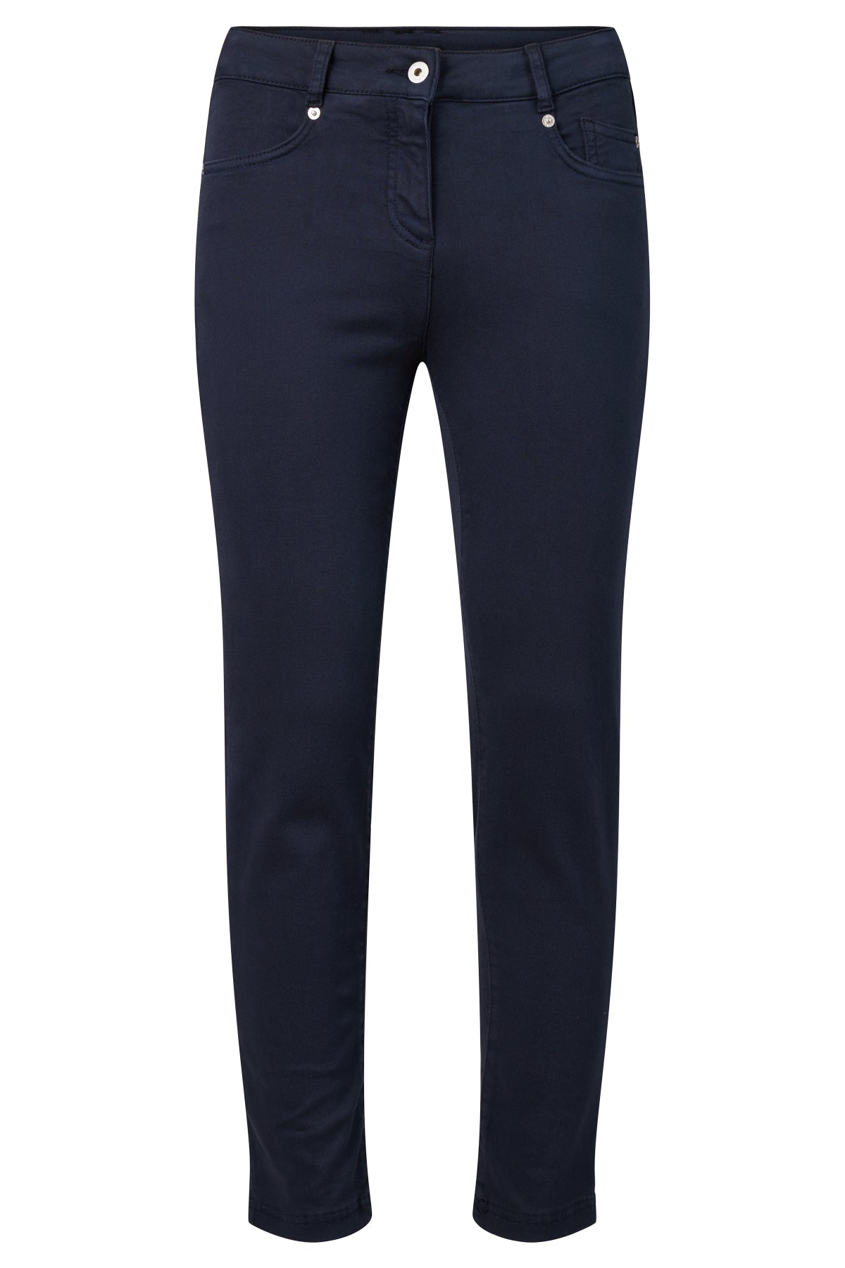 Elena 09 Straight Fit Jeans Dark Blue