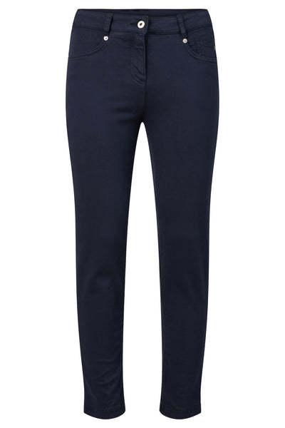 Elena 09 Straight Fit Jeans Dark Blue