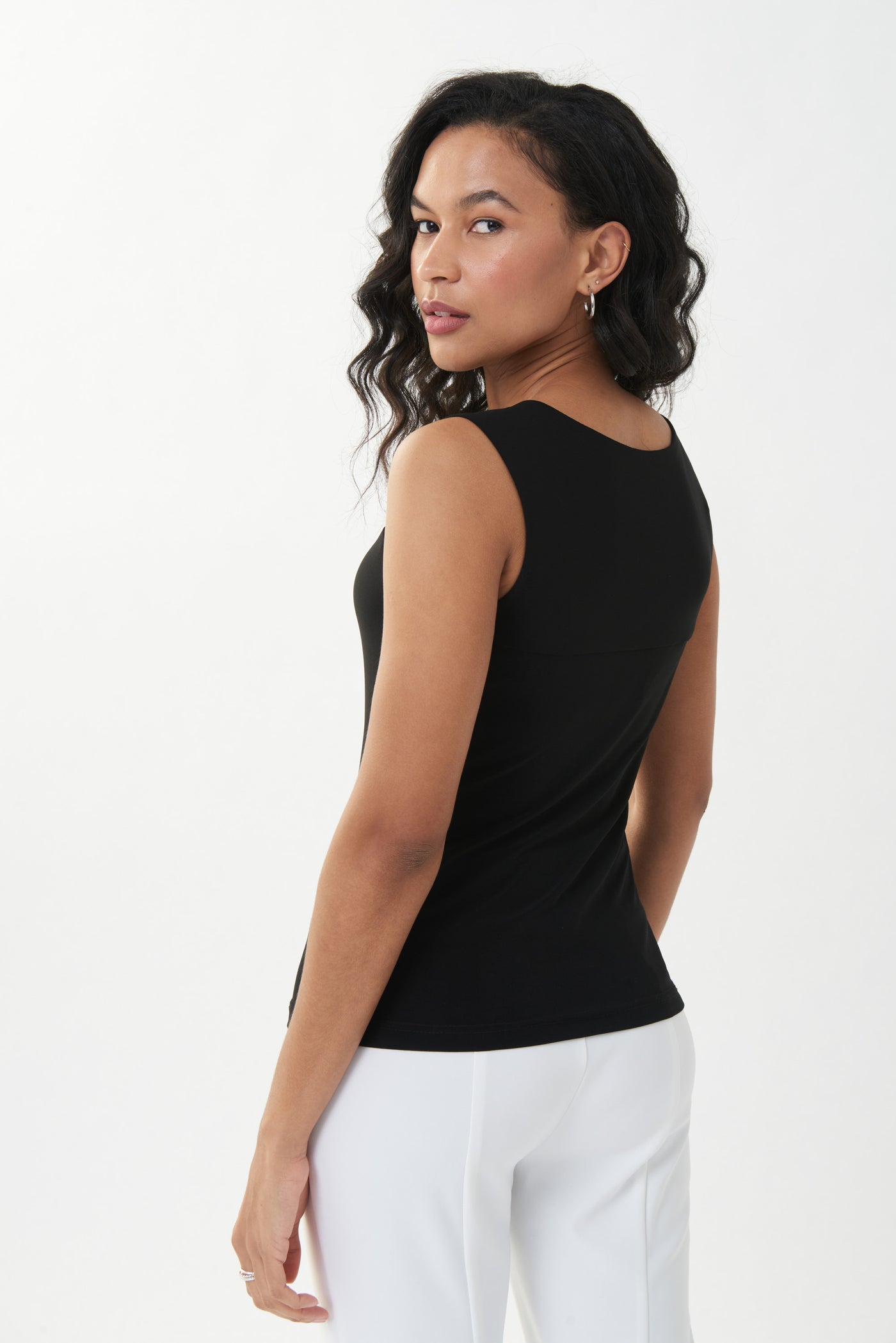 Joseph Ribkoff Black Classic Square Neck Cami