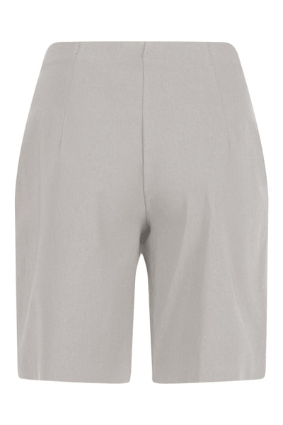 Beige 'Emma' Shorts With Pockets