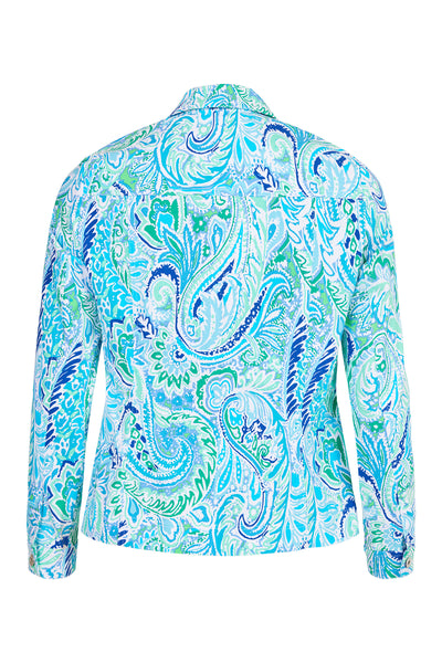 PAISLEY PRINT "Happy" Jacket