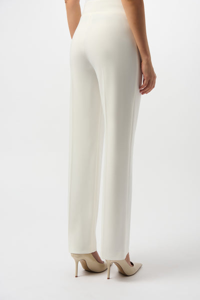 Joseph Ribkoff Classic Wide-Leg Pant Winter White