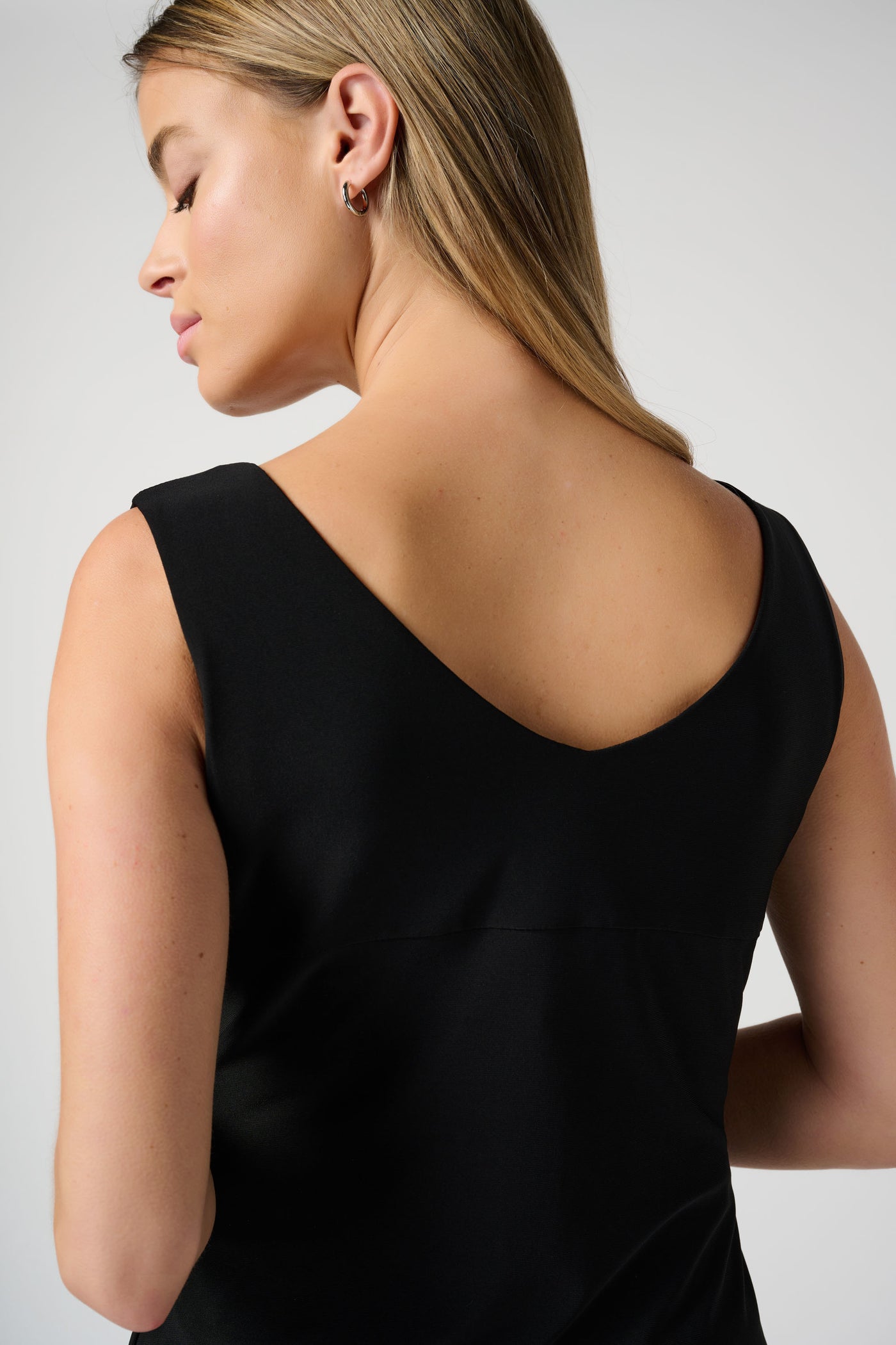 Joseph Ribkoff Black V-Neck Cami Top