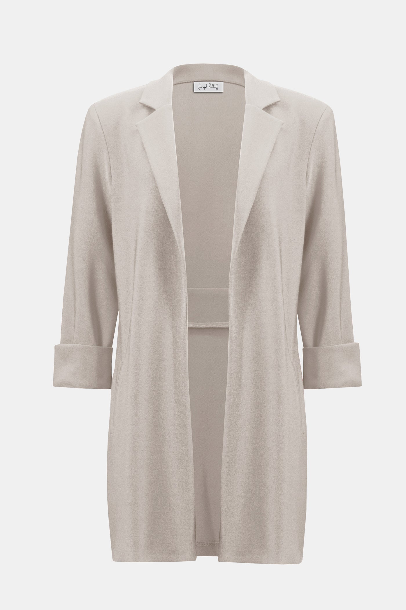 Joseph Ribkoff Moonstone Long Open Front Blazer
