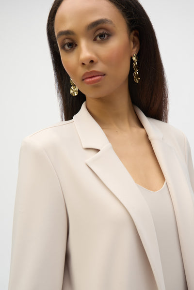 Joseph Ribkoff Moonstone Long Open Front Blazer