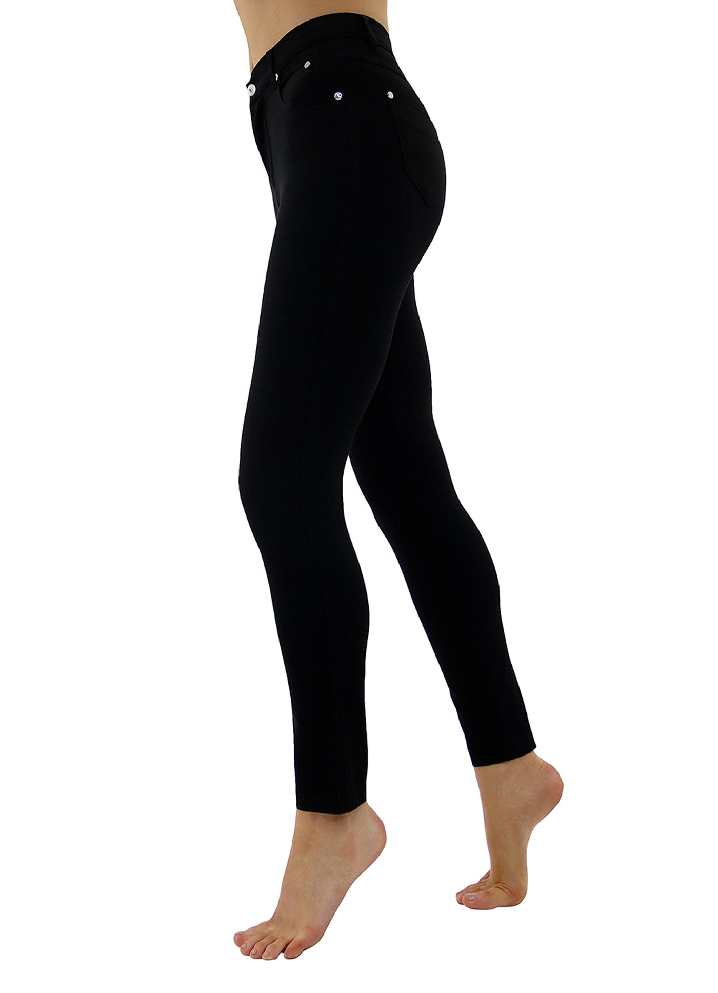Black Straight Leg Jeans