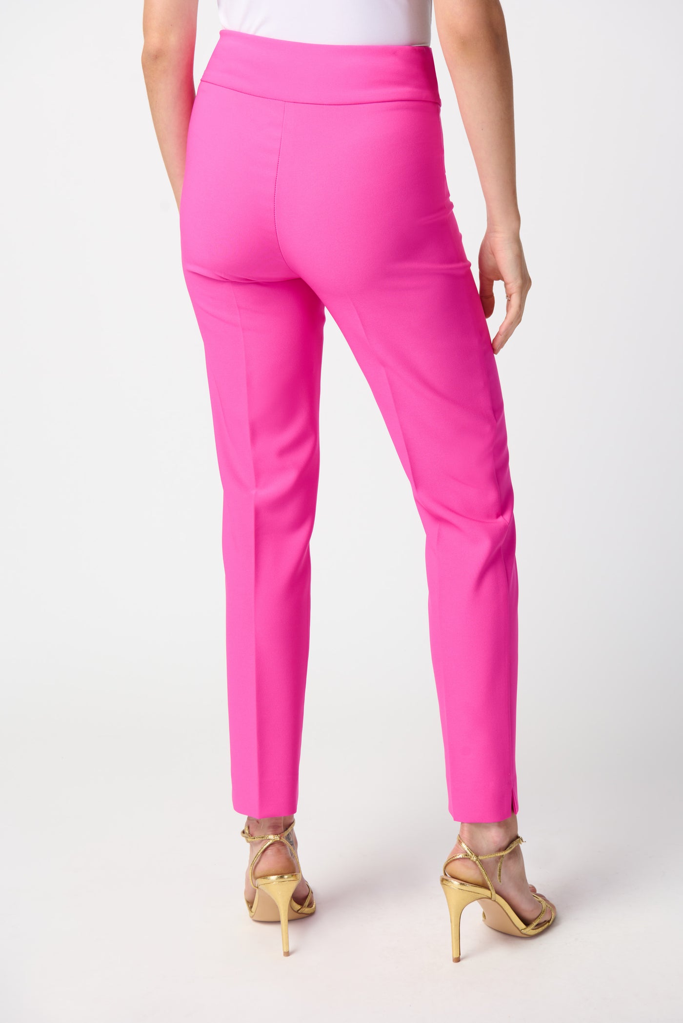 Joseph Ribkoff Ultra Pink Slim-Fit Pull-On Pants
