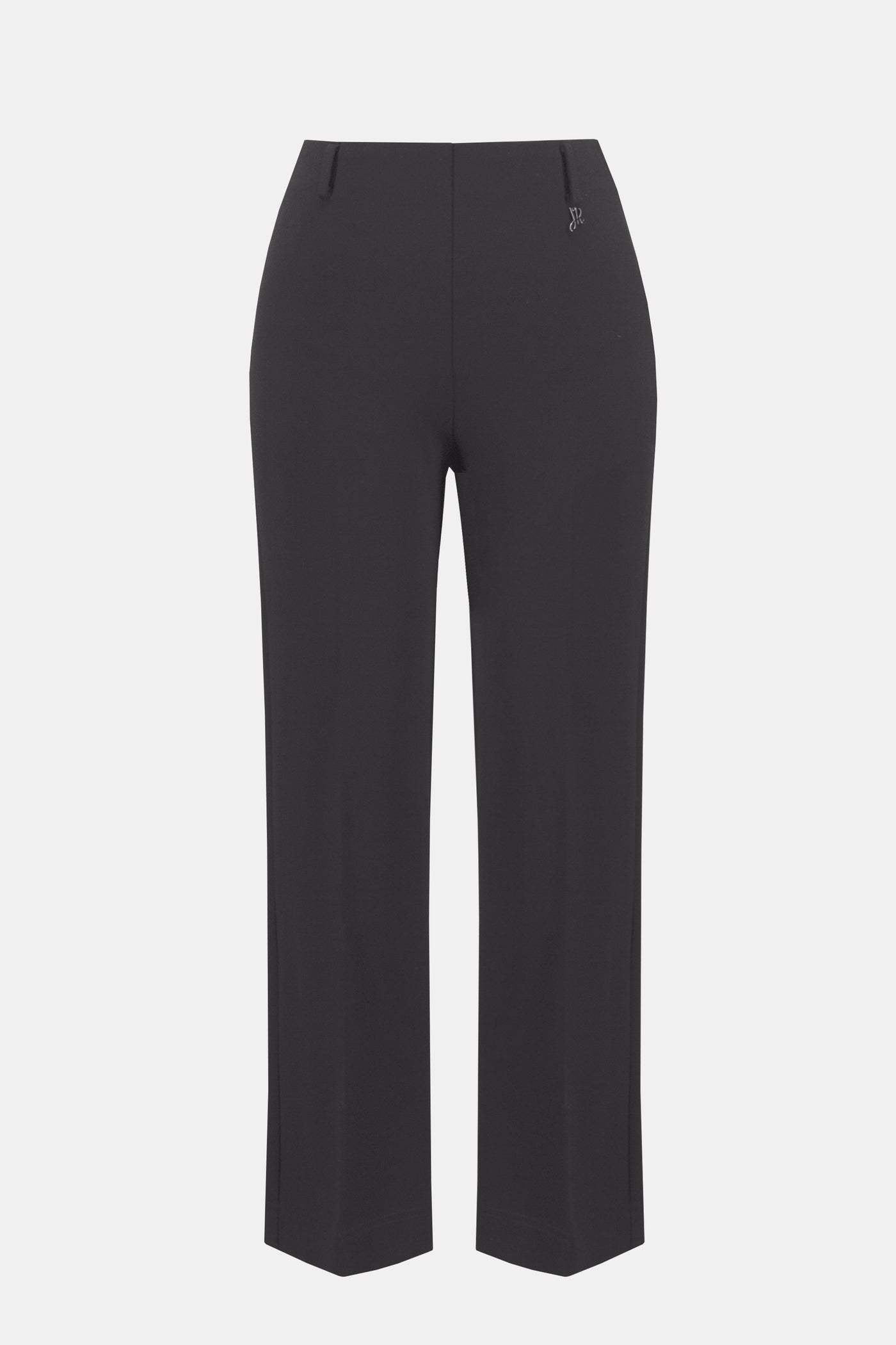 Joseph Ribkoff Charcoal Grey Heavy Knit Straight Pull-On Pants