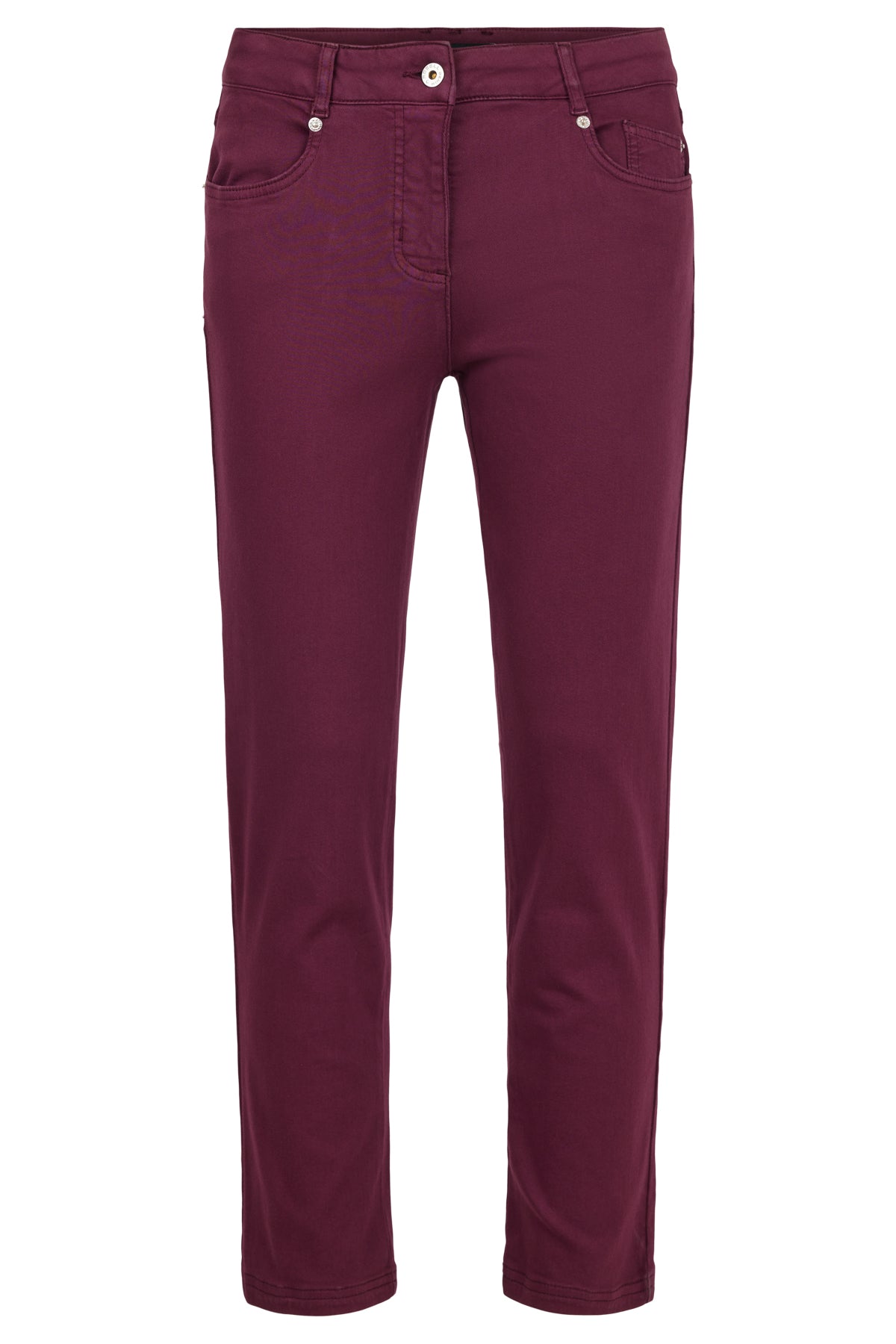 'Elena' Wine Jeans