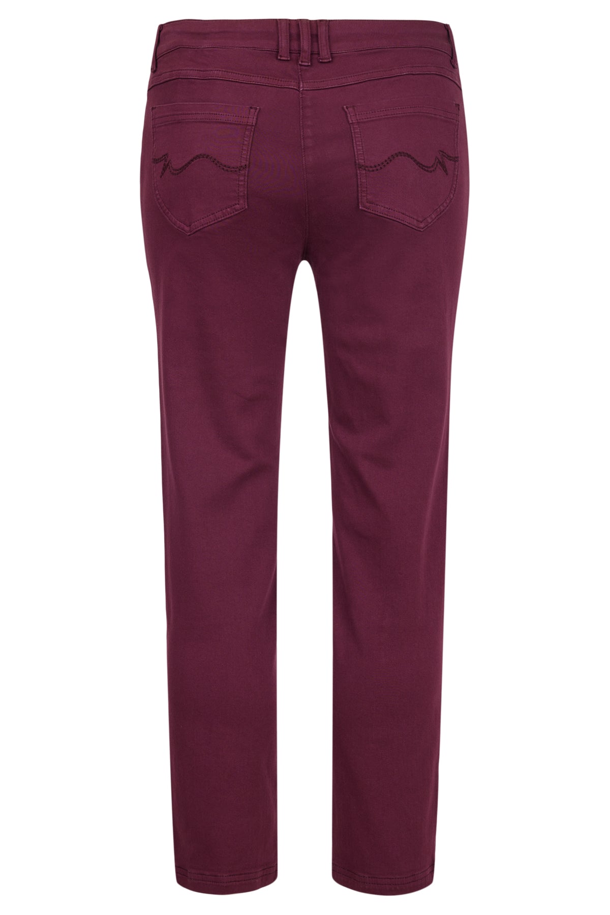 'Elena' Wine Jeans