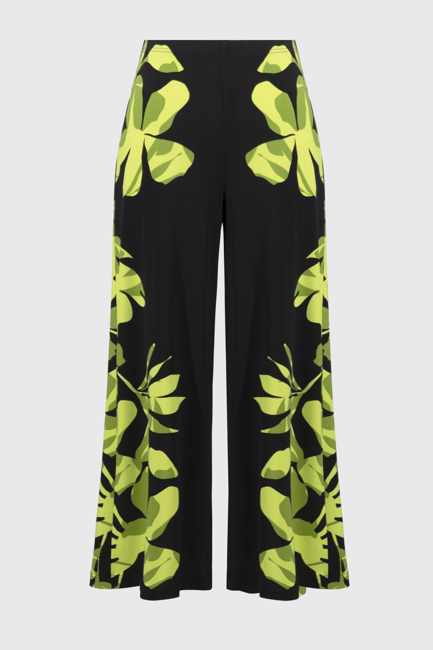 Joseph Ribkoff Silky Knit Floral Print Culotte Pants