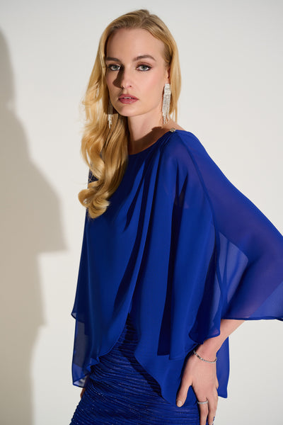 Joseph Ribkoff Signature | Cascade and Chiffon Sheath Dress