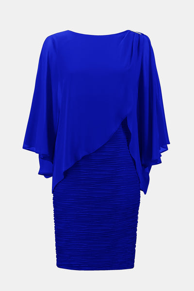 Joseph Ribkoff Signature | Cascade and Chiffon Sheath Dress