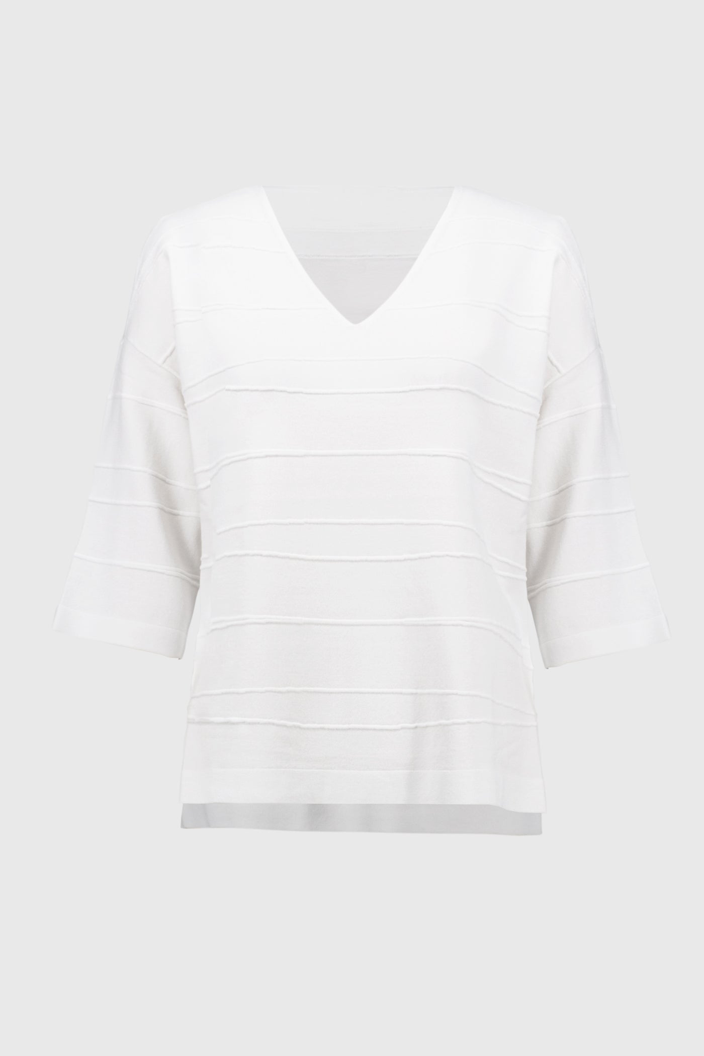 Joseph Ribkoff Vanilla Jacquard Sweater Knit Pullover
