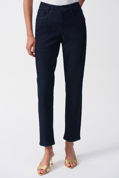 Joseph Ribkoff Gia Dark Denim Classic Slim Fit Jeans