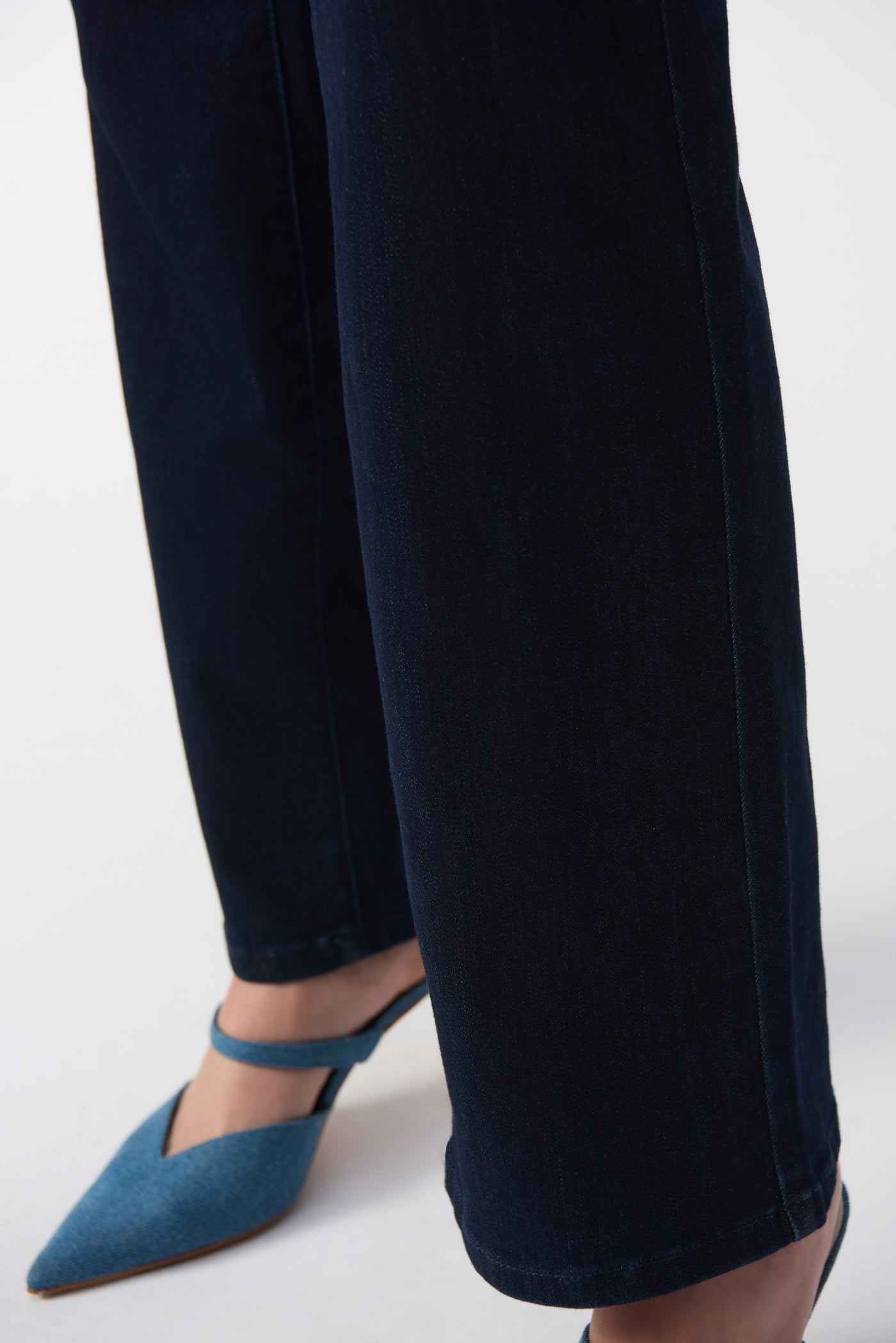 Joseph Ribkoff 'Brooke' Dark Denim Blue Classic Bootcut Stretch Jeans