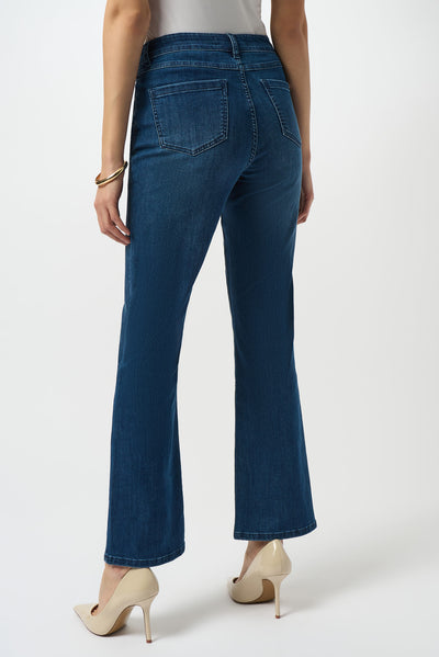 Joseph Ribkoff Med Blue Brooke | Classic Bootcut Stretch Jeans
