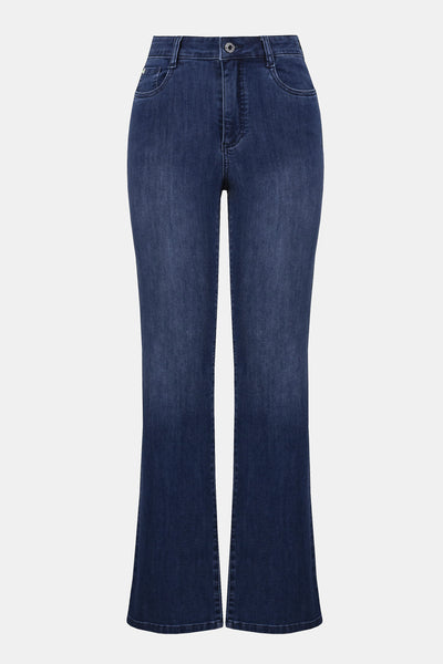 Joseph Ribkoff Med Blue Brooke | Classic Bootcut Stretch Jeans