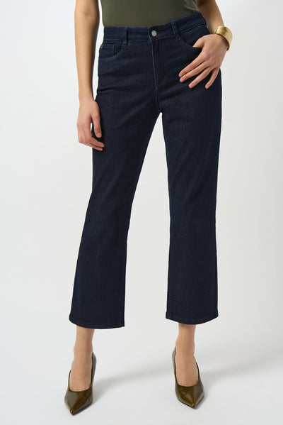 Jospeh Ribkoff Dark Denim Margot | Classic Straight Leg Stretch Jeans