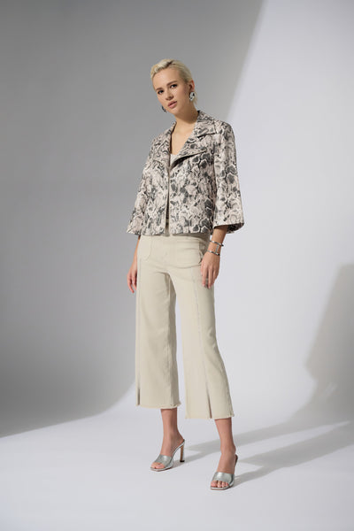 Joseph Ribkoff Silky Knit Python Print Swing Jacket