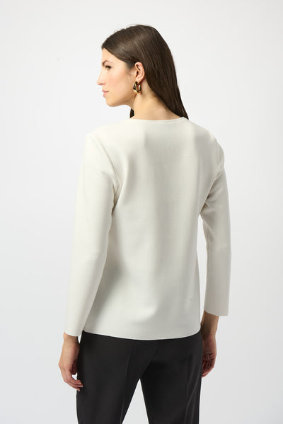 Joseph Ribkoff Scuba Jersey Straight Top