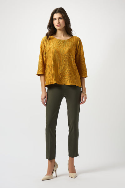 Joseph Ribkoff Avocado Millennium Straight Pull-On Pants